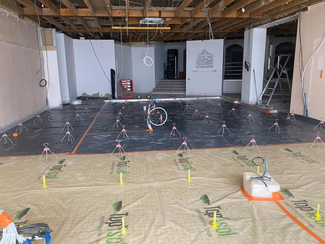 Chape liquide coulée en Savoie